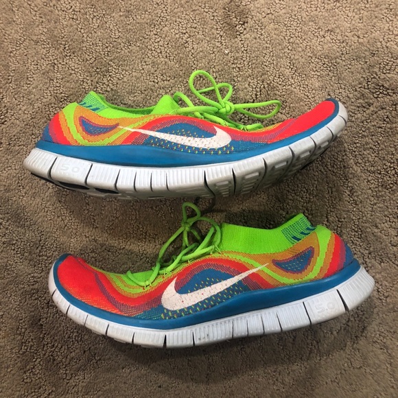 nike free run rainbow
